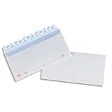 GPV 21984 Boîte de 500 enveloppes auto-adhésives Format 110 x 220 mm Blanc