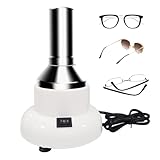 Calentador de marco de gafas con temperatura ajustable para marcos no metálicos, ideal para tiendas ópticas