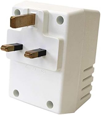Tacima SC5474W/BP Step Down Voltage Convertor,220/240 Volts down to 110/120 Volts  Maximum Load 50VA (Approximately 50Watts)