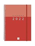 Interior: Semana Vista Apaisada; Visión de la semana completa en apaisado que permite la escritura natural; Con espacio para concretar horario