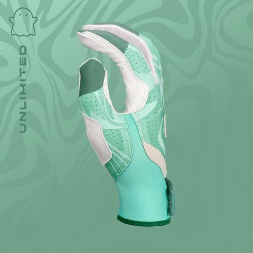 Easton | Ghost Ethos Women’s Fastpitch Softball Batting Gloves | Green | Small - image 4