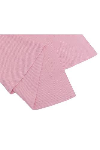 Image of Lilax Cotton Knit Receiving Blanket, Warm Cozy Swaddle Cuddle Stroller Crib Blanket for Newborns Infants & Toddlers 33.5 inch x 31.5 inch, Pink