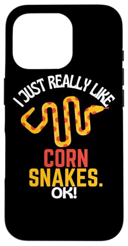 I Just Really Like Corn Snakes Ok! Corn Snake ���[���A �X�}�z�P�[�X iPhone 16 Pro �p