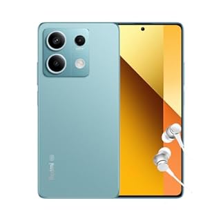 XIAOMI Redmi Note 13 5G Smartphone, 8+256GB, Handy ohne Vertrag, 6,67" FHD+ AMOLED Display, 5.000 mAh, 108MP Kamera, Dual-SIM, Blau