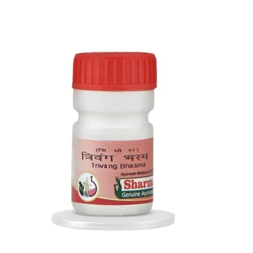 Sharmayu Trivang Bhasma 10g | Ayurvedic Herbal Supplement for Traditional Wellness Support | Classical Ayurvedic Mineral-Based Powder | Herbal Supplement for Daily Routine Use