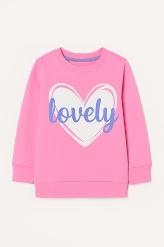 Image of NammaBaby Girls Cotton Round Neck Sweatshirt