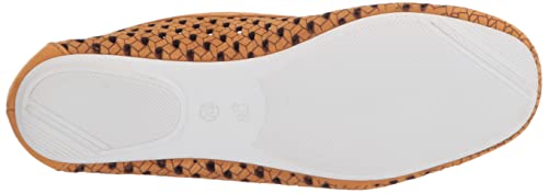 Gentle Souls by Kenneth Cole Women's Eugene Travel Woven Ballet Flat, Sorbet, 74
