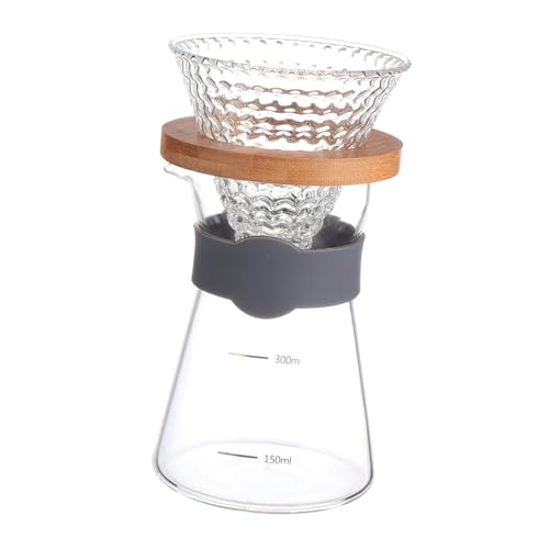 Cafetière en verre pour bureau et maison pack de 2 services à café thé mini - 2