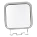 FOMIYES Hook Vanity Mirror Fogless Bathroom Mirror Punch-Free Vanity Mirror Small Bathroom Mirror Suction Cup Mirror with Hook Geometry Mirror Wrought Iron Mirror Glass Man
