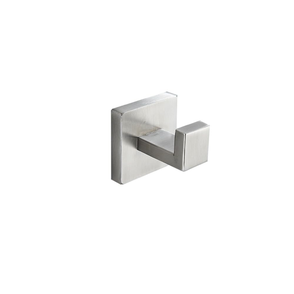 Accesorios de baño de níquel cepillado para organizar toallas y albornoces en el aseo familiar