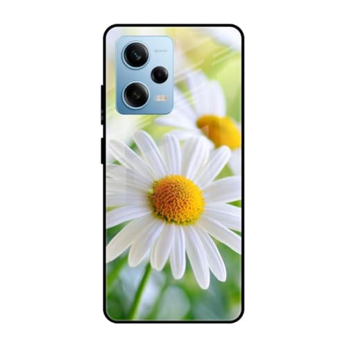 Image of SmashItUp Flowers Designer Printed TPU Metal Case Mobile Back Cover for Redmi Note 12 Pro 5G
