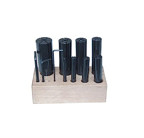 HHIP 3902-4006 8 Piece New Expanding Arbor Set, 1/4 to 1-1/4"