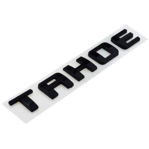 Image of 1Pc Rear Trunk Emblems Letter Badge Nameplate Compatible with Tahoe 2007-2019 (Glossy Shiny)