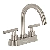 Foset Tubig TBM-62N, Mezcladora para lavabo, tipo bar, manerales palanca, satín