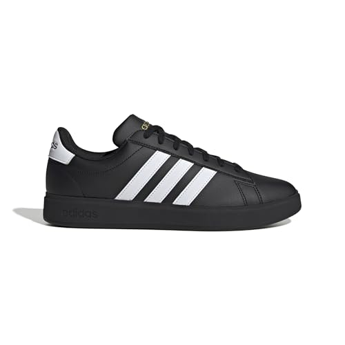 Adidas Grand Court 2.0 Sneakers, Core Black/Footwear White