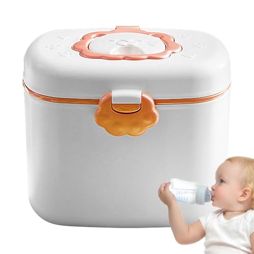 汎用ポータブル トラベル フォーミュラ ディスペンサー - 4 層容器、コンパクト設計 |赤ちゃんに最適、旅行用の実用的なアクセサリー、粉ミルクの保管、簡単な授乳 汎用ポータブル トラベル フォーミュラ ディスペンサー - 4 層容器、コンパクト設計 |赤