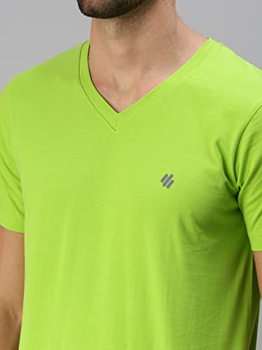 Image of ONN Men's Regular Fit Half Sleeve V Neck T-Shirt