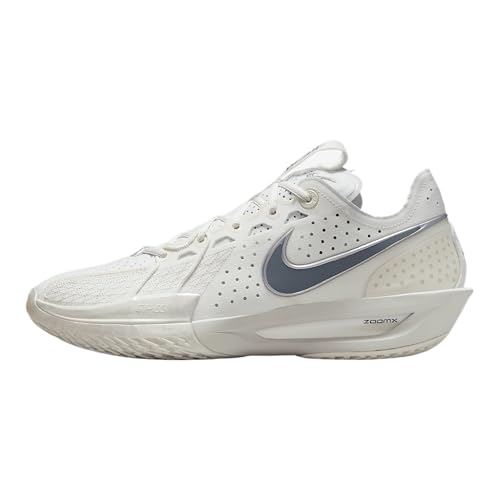 Nike G.T. Cut 3 Basketball Shoes (DV2913-106, Sail/Light Bone/Metallic Silver/Smoke Grey)