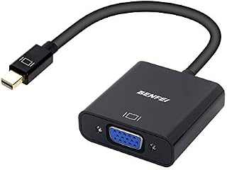 Mini DisplayPort to VGA, Benfei Mini DP Display Port to VGA (Thunderbolt Compatible)