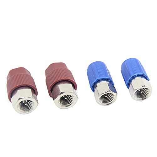 Kit adaptadores retrofit AC R12 a R134A 8 piezas miniatura 3