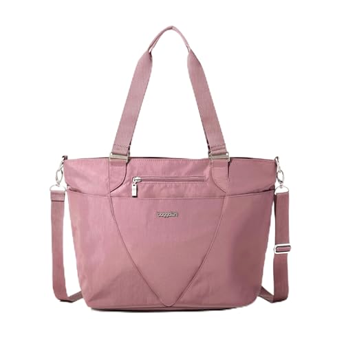 Image of Baggallini Avenue Tote - 12x18 Laptop Tote Bag for Women - Lightweight Work Travel Carry On Bag