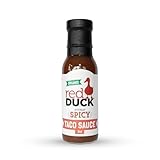 Red Duck Actually Spicy Organic Taco Sauce - Gluten-Free, Vegan, 8 ounces