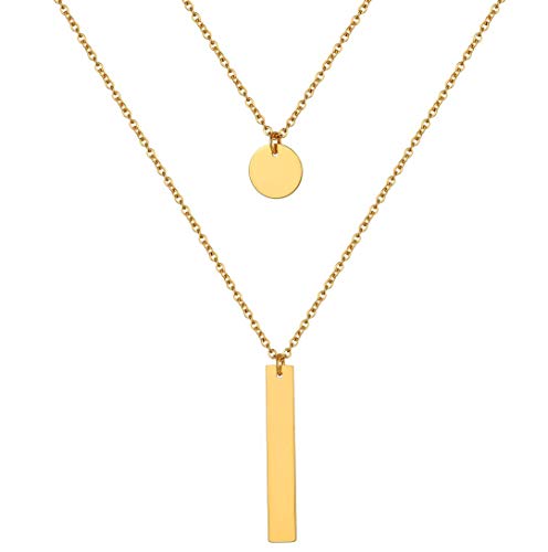 Collier choker femme acier inoxydable bijoux fantaisie chaîne cou