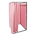 Portable Clothing Store Fitting Room, 3-4 People Capacity Dressing Room Fitting Room, Detachable Changing Room with Curtain and Hanger, for Office, Mall, Boutique, Home, Pink, 39.37 * 39.37 * 78.74in