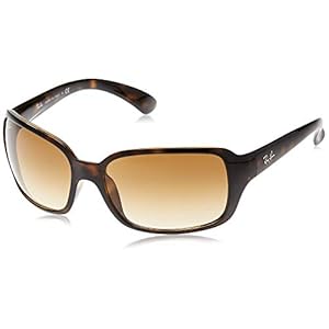 Ray-Ban RB4068 Noir Mat Gris dégradé polarisé