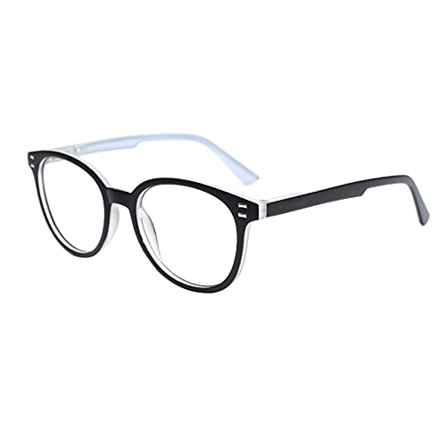 Image of 3 Pack Reading Glasses Spring Hinge Stylish Readers Black /Tortoise for Men and Women