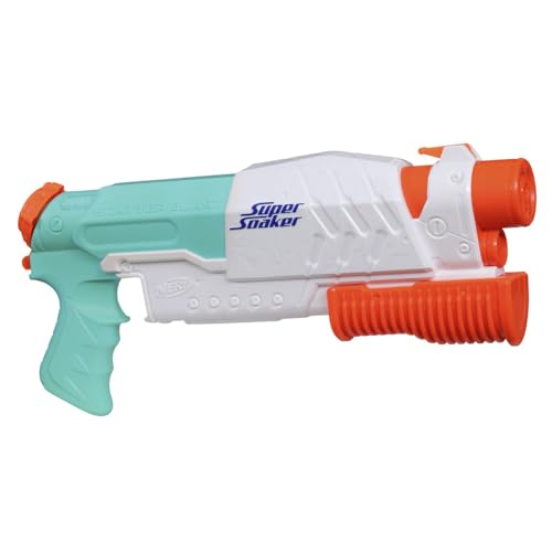 Image of Nerf Super Soaker Scatter Blast Water Blaster | Spray 5 Streams of Water | Pichkari for Outdoor Water Games | Branded Toy Pichkari for Holi Festival | Outdoor Water Play | Kids Ages 6+