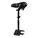 Dexian Sella Pieghevole per Xiaomi M365 / 1S / Lite Sedile Altezza Ricambi Monopattino Elettrico Sedile Regolabile con Ammortizzatore Accessori (Nero)