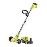 UKB Ryobi Patio Cleaner Kit c/w Wire Brush, 2.0Ah Batt & Charger RY18PCA-120, Green
