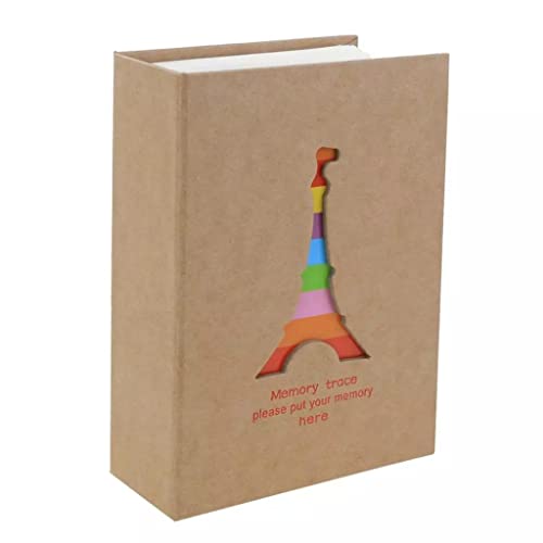 6 Inch 100 Pages Pocket Interleaf Type Photo Album Picture Storage e Lovers Wedding Memory DIY Book (Color : Color 5 Size : 16.5cm*12cm*5cm) (Color 1 16.5cm*12cm*5cm)