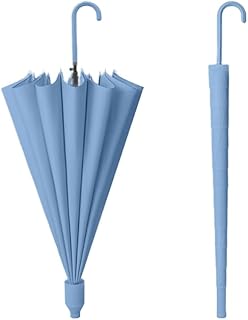 傘 メンズ 長傘 【16本骨・大判傘 直径105/120cm 】210T防水生地 長柄傘 雨傘 レディース おしゃれ 紳士傘 耐風傘 ワンタッチ 埋め込みボタン 耐風 超撥水 軽量 晴雨兼用傘 カバー付き傘 き 大きい 可愛い 人気 女性用 男性用