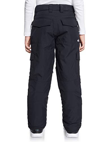 Quiksilver Porter Kids Snowboard Pants True Black Sz S (10)