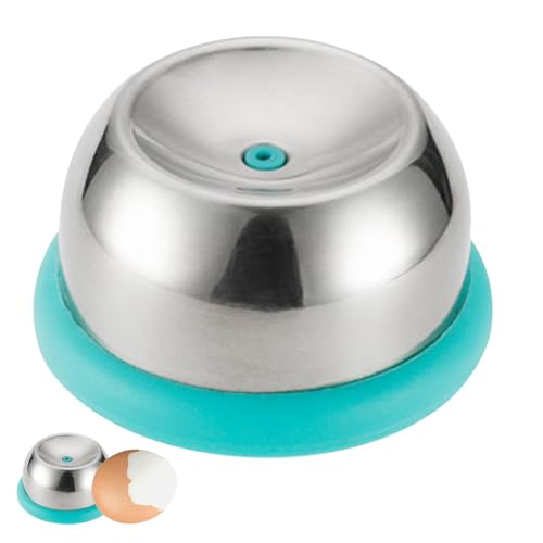 Picadora para huevos duros, vaso de agujas para huevos, herramienta de cocina y horneado de acero inoxidable para picadora de huevos, picadora de huevos fresca, perforadora de huevos para amantes de