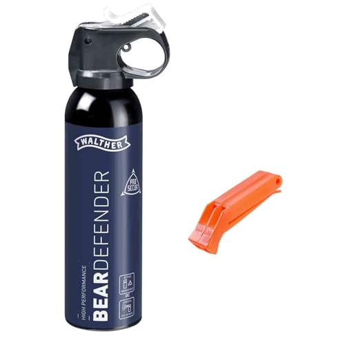 Pfefferspray Bärabwehrspray Bear Defender bis 10 Meter Reichweite inklusive Gürtelholster Tierabwehrspray