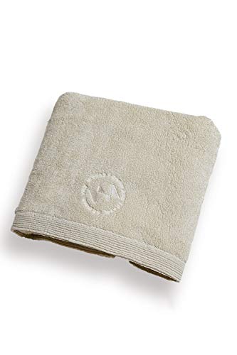 【I SWIM × IKEUCHI OGANIC】オーガニック960 オーガニックコットン 日本製 今治タオル 大判 バスタオル (Beige)