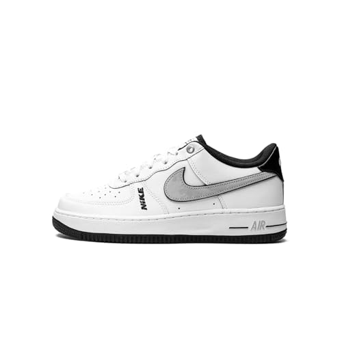 Nike Air Force 1 LV8 GS 'White Wolf Grey' (DO3809 101), Bianco/Bianco-nero-lupo Grigio, 6.5 Big Kid