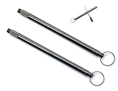 Benpaoba DRAW PUNCH1 Cigar Black Pucnher Draw Enhancer Stainless Steel Nubber Cigar Tool Accessories Punch-Cutter Key Chain Ring thumb #6