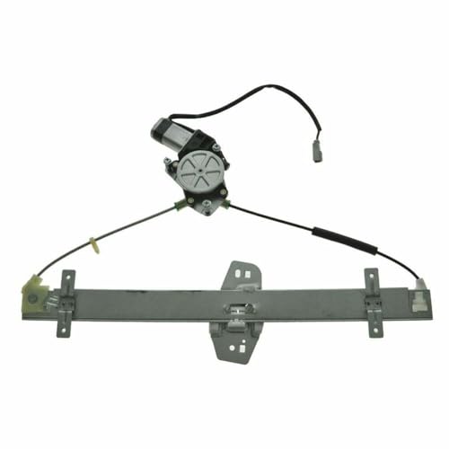 CONTUK Door Car Window Regulator Rear Left Side 1pc for Honda for Pilot 2003-2008 w/Motor