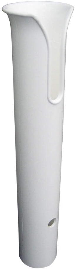 TACO Marine P04-011W Through-Bolt Surface Mount Rod Holder