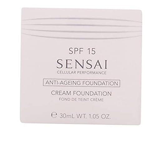 Kanebo Sensai Cellular Performance femme/woman, Cream Foundation CF22 Natural beige, 1-pack (1 x 30 ml)