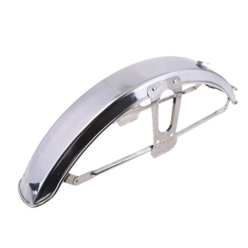 Garde-boue moto JH70 chromé pour rouler sous la pluie proprement