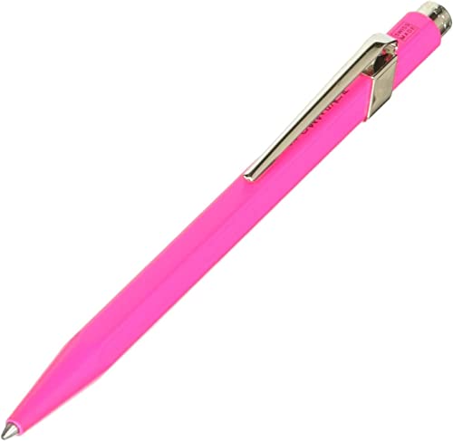 Caran d'Ache 849 Metalowy Długopis Fluo - Fluorescencyjny Różowy