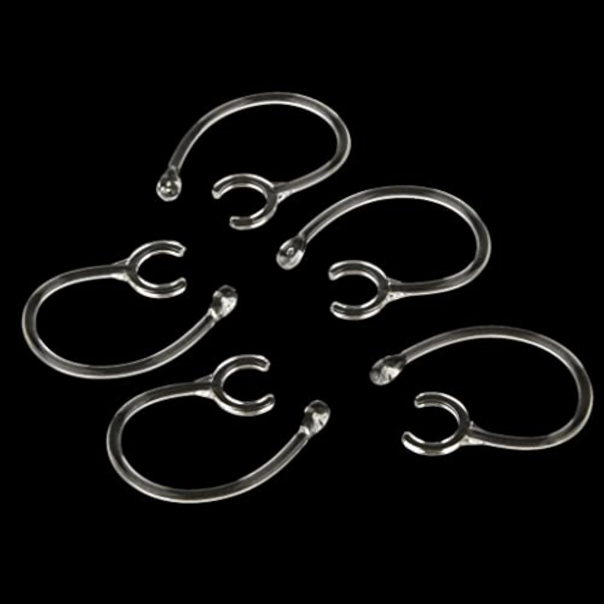 Clear Earhook Loop for Bluetooth Headset, 10mm ID