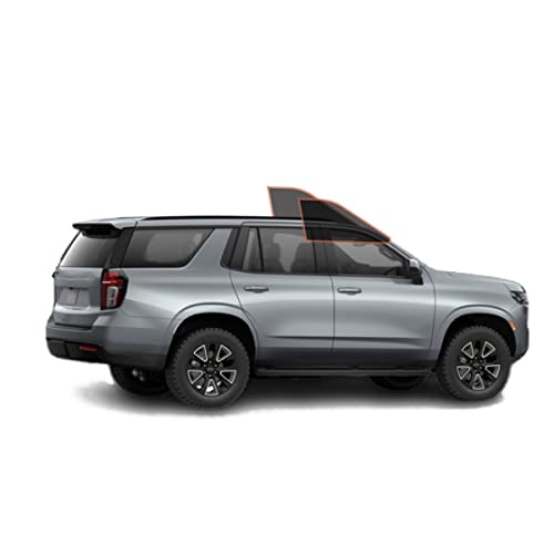 DIY-MotoShield Pro Premium Professional 2mil Precut Ceramic Window Tint Film for 2021-2023 Chevy Tahoe — (Front Driver/Passenger 25%)