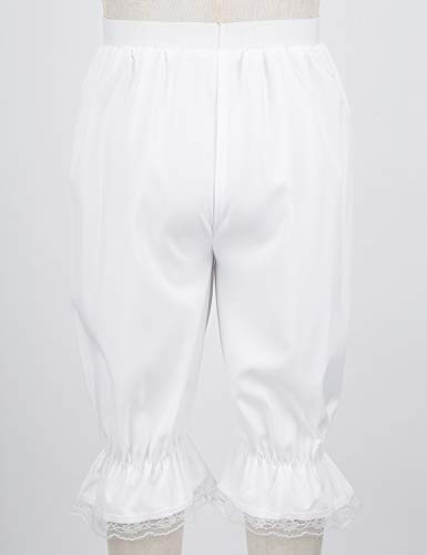 ACSUSS Kids Girls Victorian Pantaloons Loose Lace Bloomers Ruffle Pumpkin Pants Pettipants3