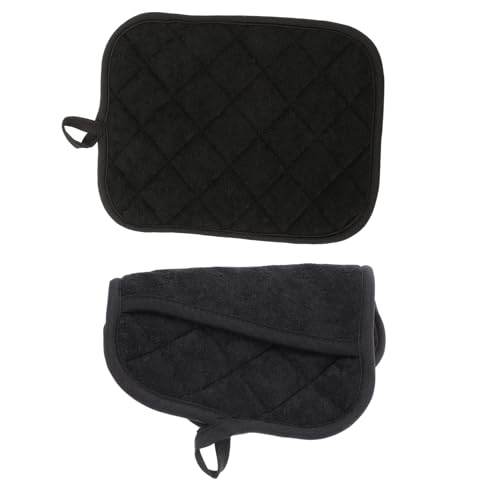 Cabilock 2 Piezas Posavasos de Cocina de Algodón Resistente al Calor Antideslizante Multifuncional para Ollas Tazas y Mesa Aislante Térmico Reutilizable y Seguro